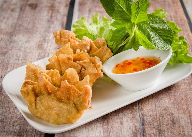 Raviolis frits aux crevettes (x5)