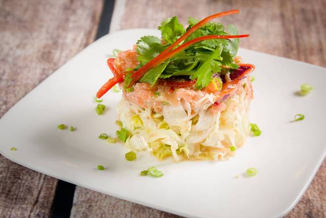 Tartare de saumon façon thaï