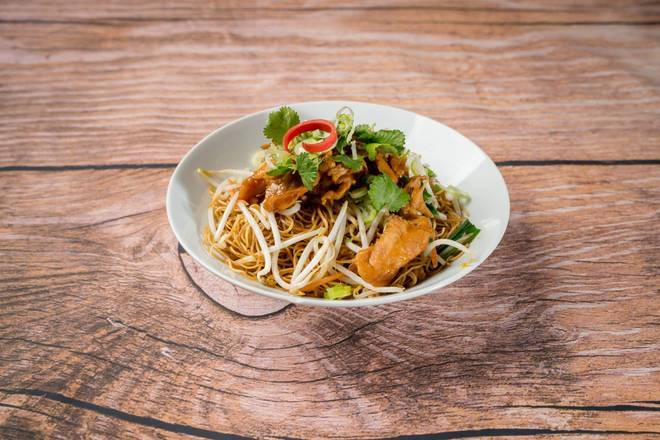 Nouilles sautées au poulet